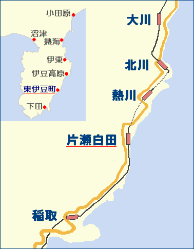 東伊豆　地図